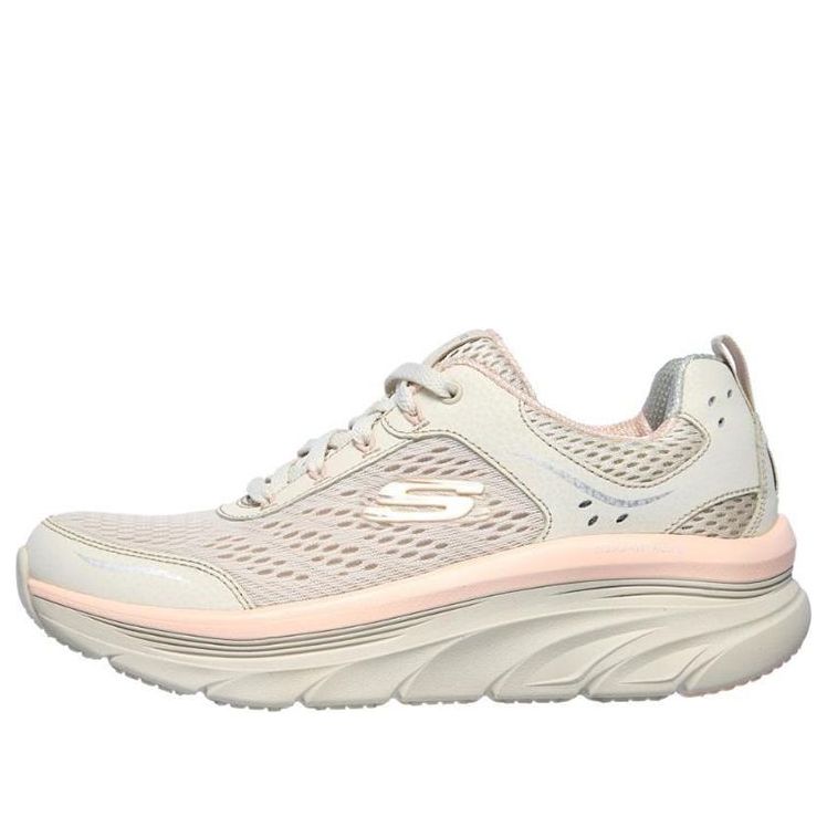(WMNS) Skechers Relaxed Fit D'lux Walker Low Top Cream 149023-NTPK