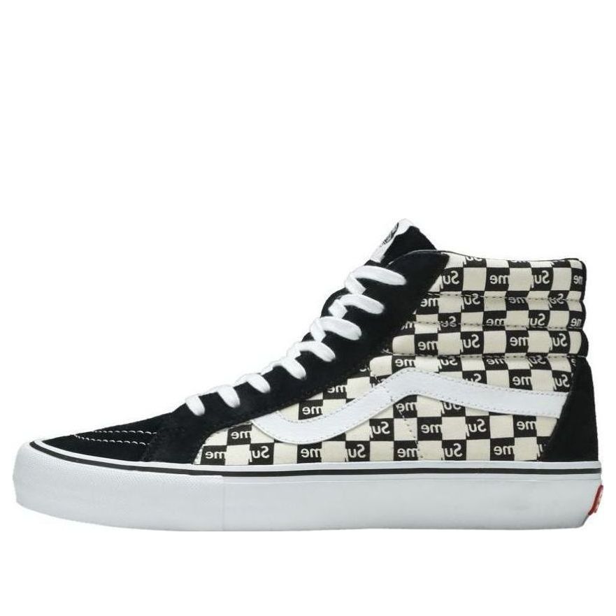 Vans Supreme x Sk8-Hi Pro 'Checkered Black' VN0A38Z3JLW