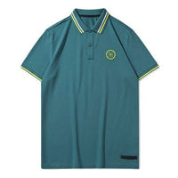 Li-Ning Way Of Wade Logo Polo Shirt 'Green Teal' APLQ211-2