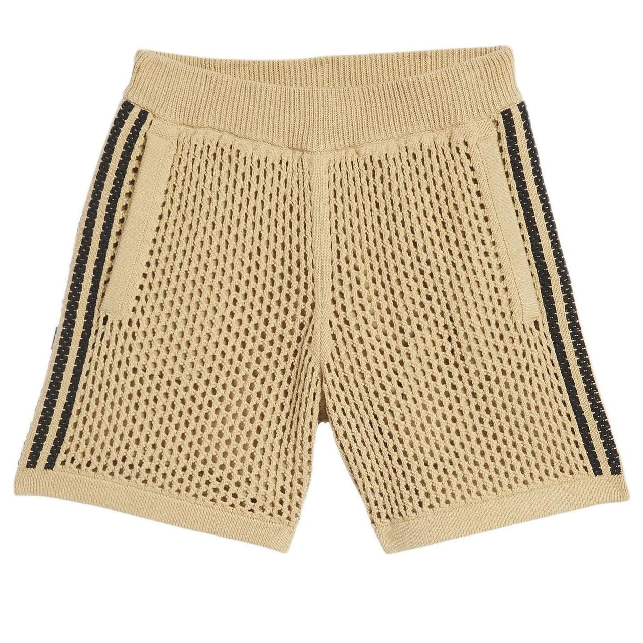 adidas x CLOT FW24 Crochet Shorts Asia Sizing 'Beige Tone' JD7114