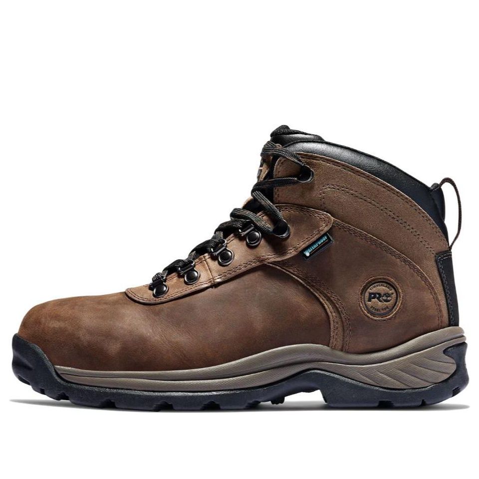 Timberland Pro Flume Work Steel Toe Waterproof Work Boot 'Brown' A1Q8V214