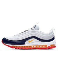 (WMNS) Nike Air Max 97 'Platinum Navy Orange' 921733-015