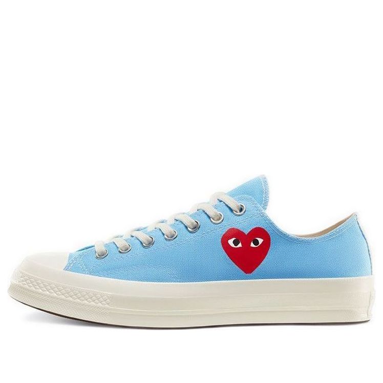Converse x COMME des GARCONS PLAY Chuck 70 Low 'Bright Blue' 168303C