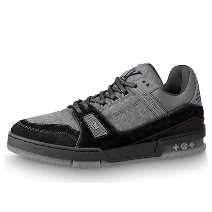 LOUIS VUITTON Trainer Sneakers 'Grey Flannel' 1A5Q1C