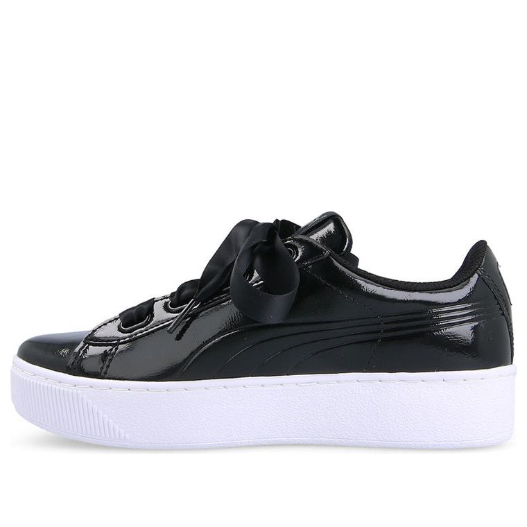 (WMNS) PUMA Vikky Platform Ribbon 'Black' 366419-01