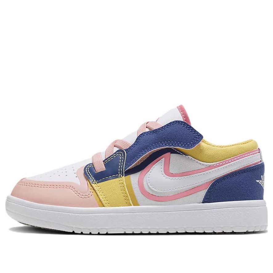 (PS) Air Jordan 1 Low ALT SE 'Pink Navy Yellow' FD2655-100