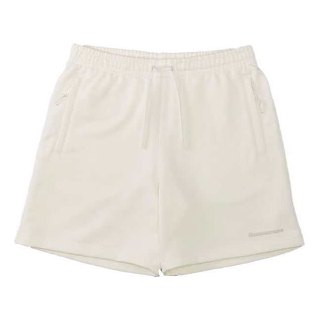 adidas x Pharrell Humanrace Small Logo Shorts 'White' HJ7061
