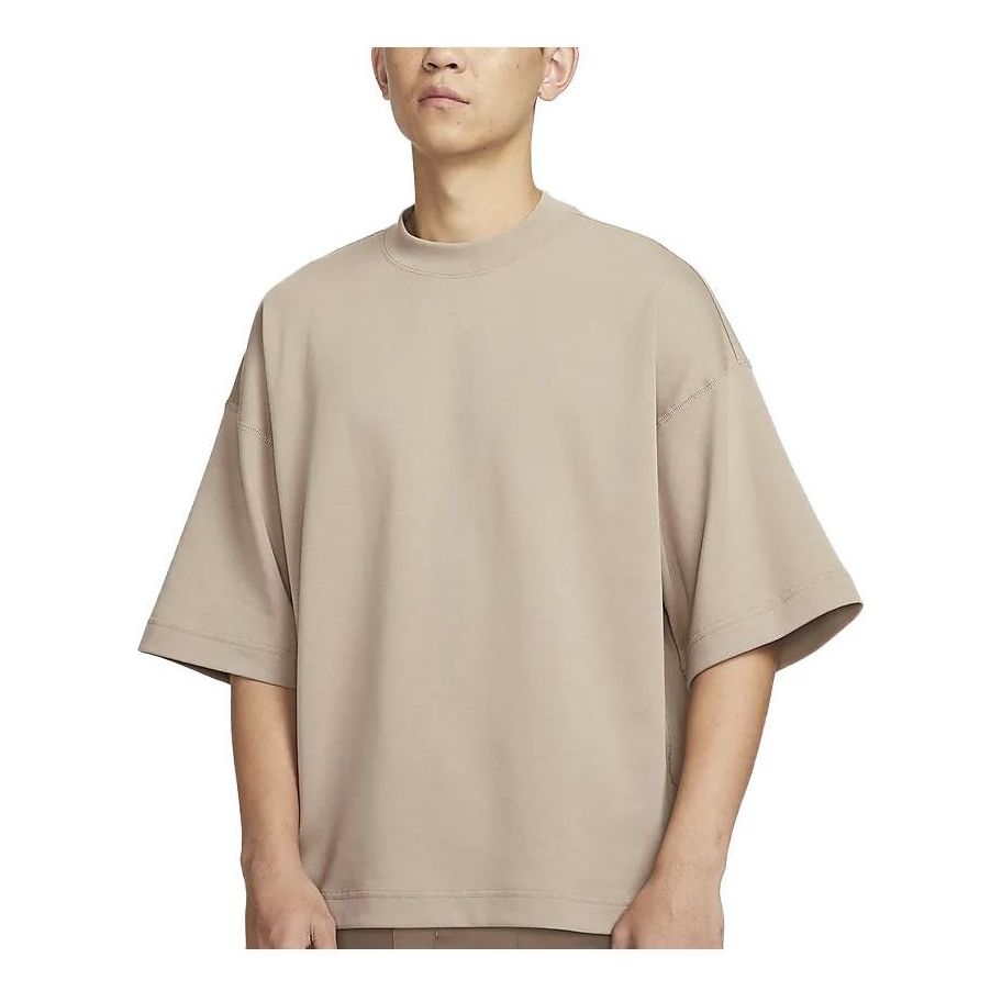 Nike Sportswear Tech Fleece Oversized T-Shirt 'Khaki' FB8166-247