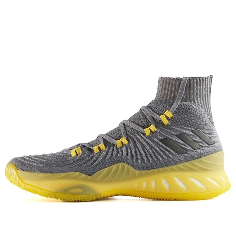 adidas Crazy Explosive 2017 Primeknit 'Grey Yellow' CQ1396