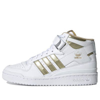 (WMNS) adidas Forum Mid 'White Matte Gold' GX5055