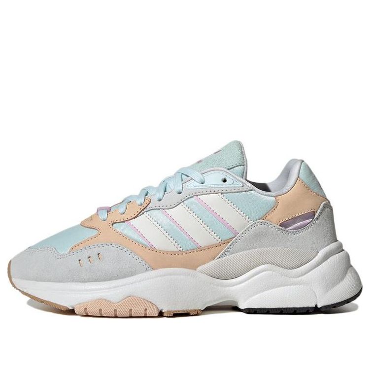 (WMNS) adidas Retropy F90 'Almost Blue Bliss Orange' HP8044