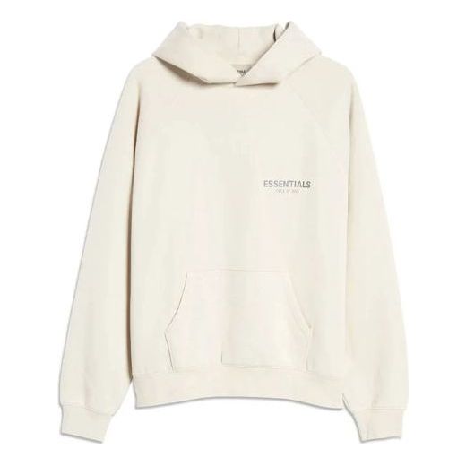 Fear of God Essentials SS21 Hoodie 'Light Oatmeal' FOG-SS21-666