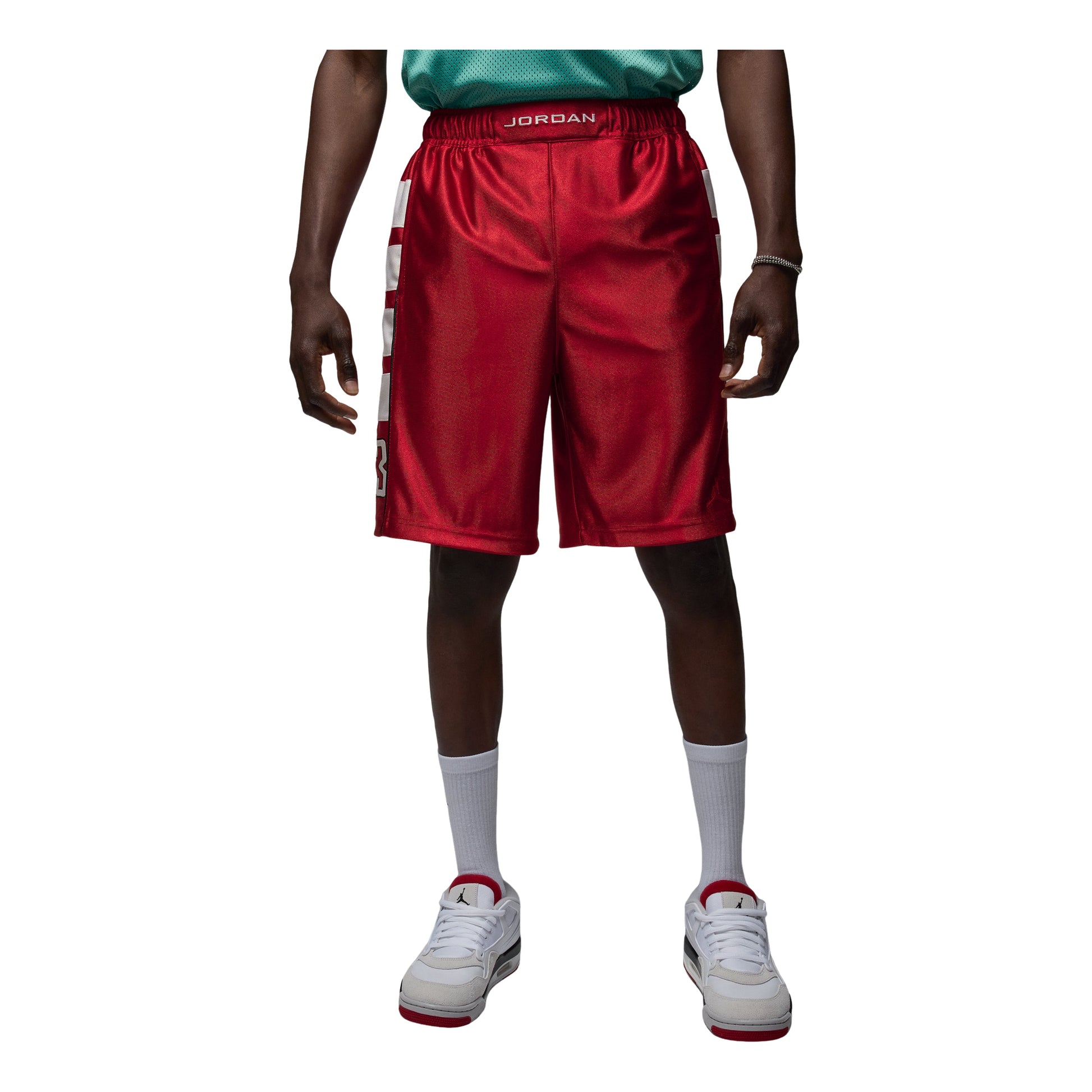 Jordan Brooklyn Cat Scratch Shorts 'Gym Red White' HV0560-687