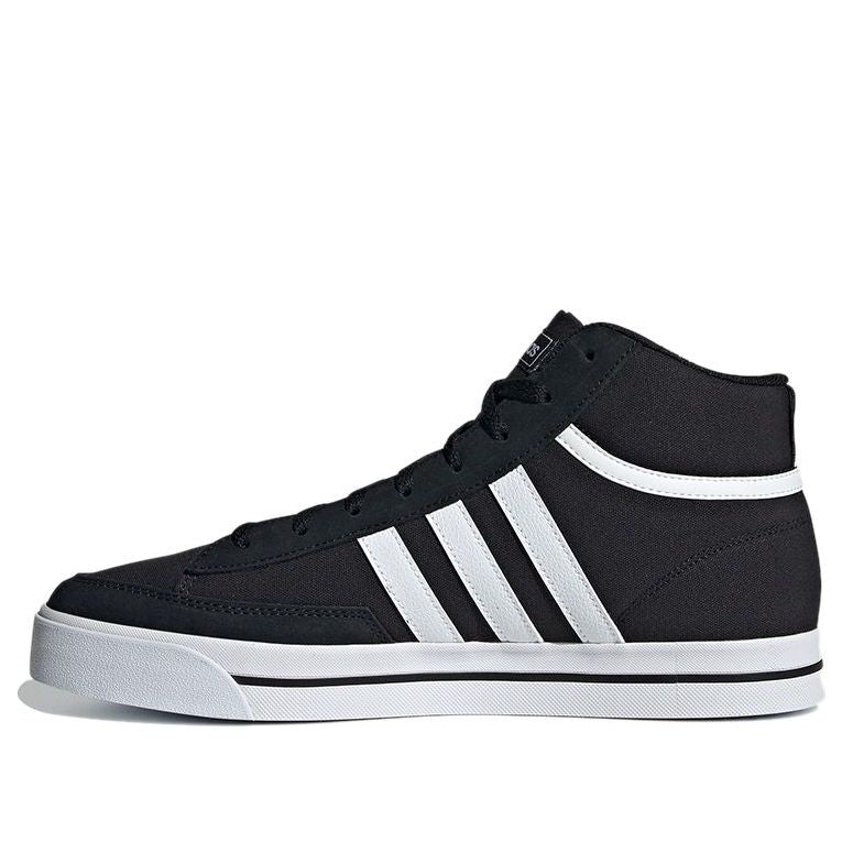 adidas neo Retrovulc Mid Shoes Black/White H02212