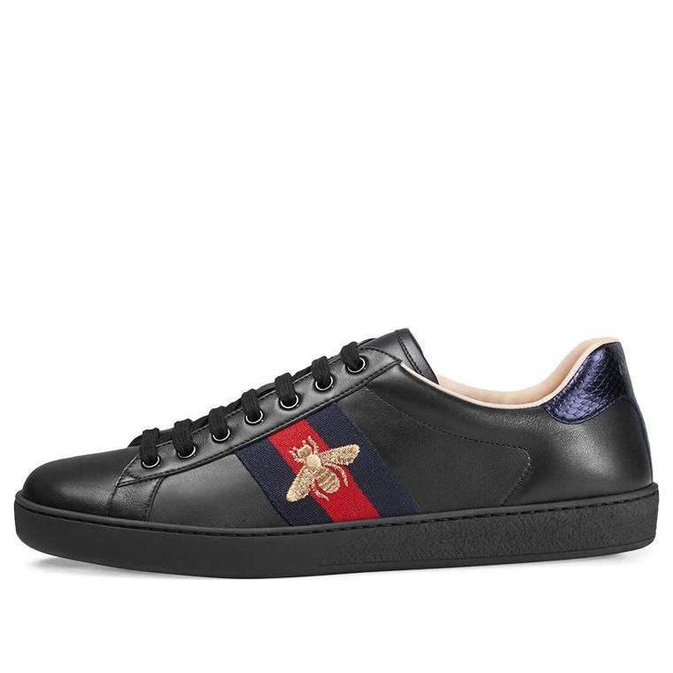 Gucci Ace Embroidered 'Black Bee' 429446-02JP0-1284