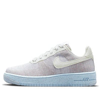 (GS) Nike Air Force 1 Crater Flyknit 'White Chambray Blue' DH3375-101