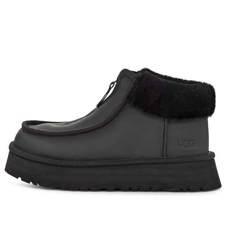 (WMNS) UGG Funkette Boot 'Black' 1120877-UMBL
