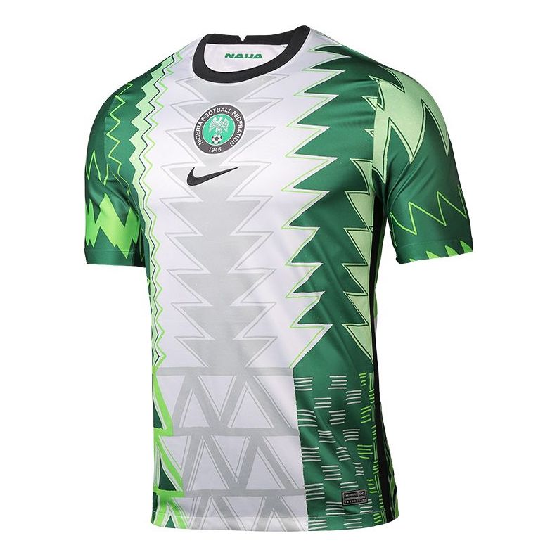 Nike Nigeria 20/21 Fan Edition Home Jersey 'Green White' CT4225-100