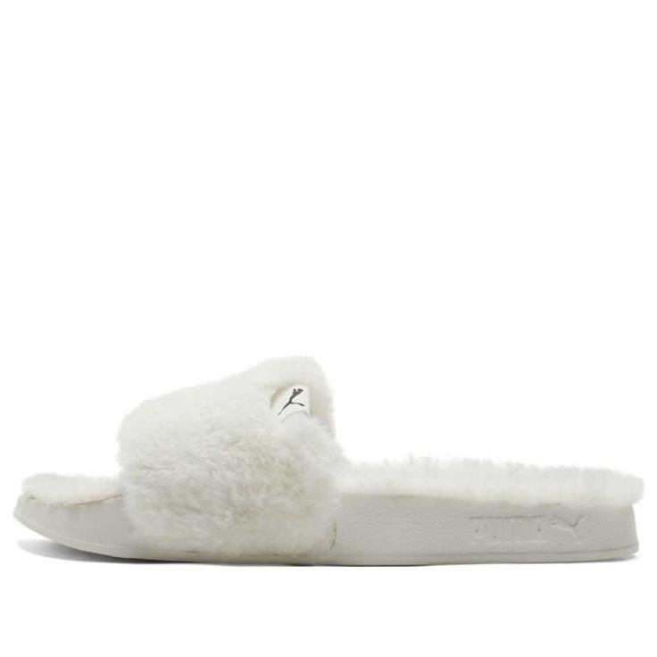 (WMNS) PUMA Leadcat 20 YLM Sports Slippers White 385803-04