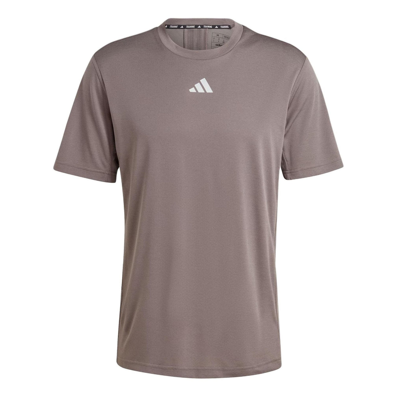 adidas HIIT Workout 3-Stripes T-shirt Asia Sizing 'Taupe' IS3720