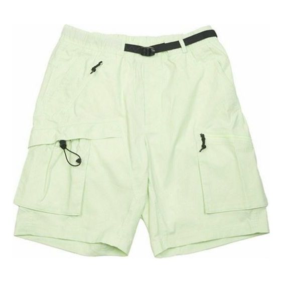 Men's Nike Lacing Loose Casual Shorts Green BQ7285-388