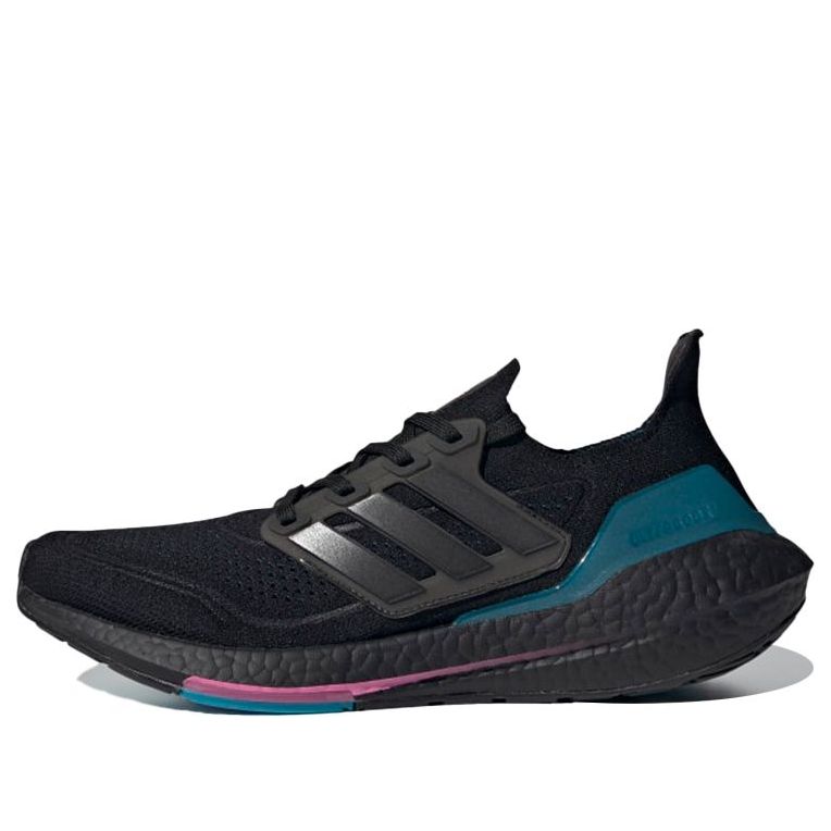 adidas UltraBoost 21 'Black Active Teal' FZ1921