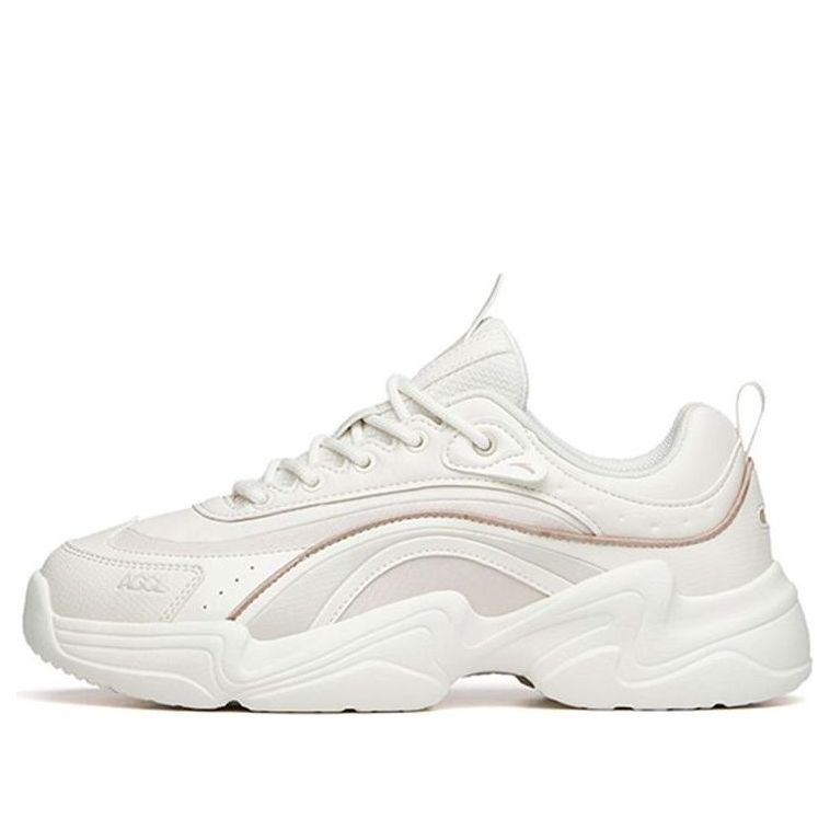 (WMNS) ANTA Life Series Sneakers 'White Beige Grey' 922138890-6