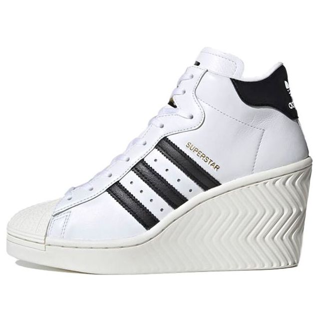 (WMNS) adidas Superstar Ellure 'White Black' FW0102