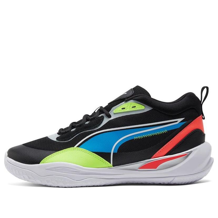 PUMA Playmaker Pro 'Jet Black Lime Squeeze' 377572-04