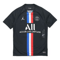 Air Jordan Paris Saint-Germain PSG 19/20 Stadium Fourth Jersey 'Black' BV9197-011