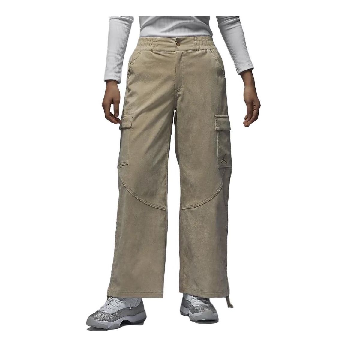 (WMNS) Air Jordan Corduroy Chicago Pants 'Tan' FD8210-277