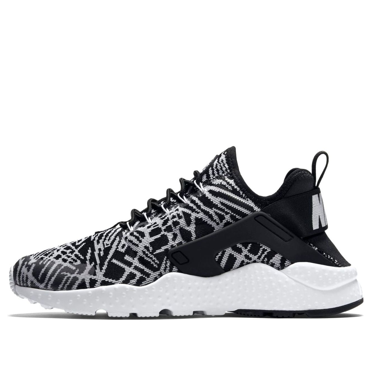 (WMNS) Nike Air Huarache Run Ultra Jacquard 'Black White' 818061-001