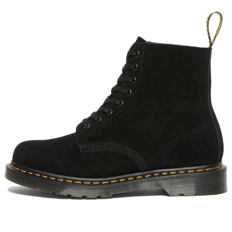 (WMNS) Dr.Martens 1460 Pascal Suede Lace Up Boots 'Black E H Suede+E H Suede Mb' 27457001