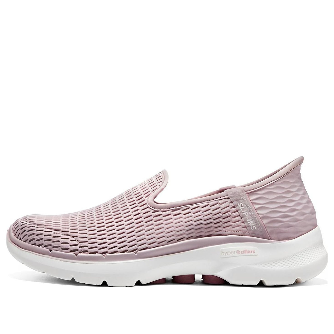 (WMNS) Skechers Go Walk 6 Slip ins Shoes 'Pink White' 896236-MVE