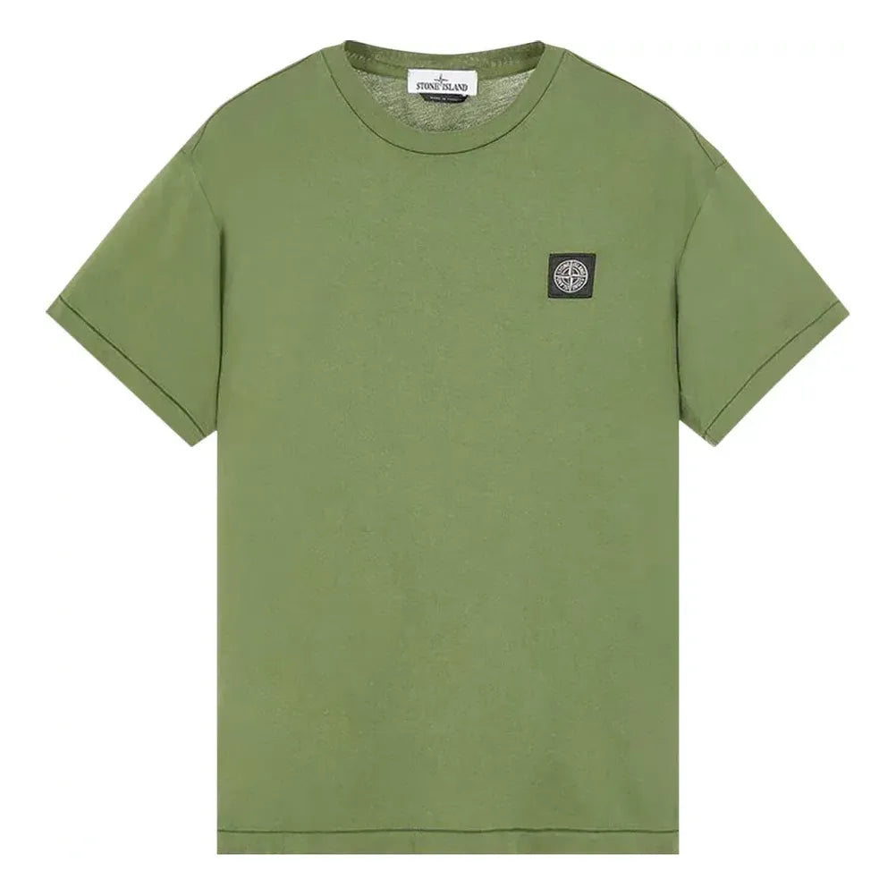 STONE ISLAND Logo Patch T-shirt 'Sage' 101524113-V0055