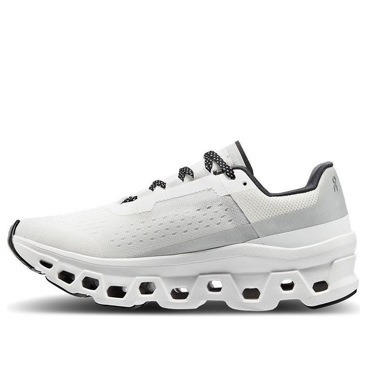 (WMNS) On Running Cloudmonster 'Undyed White Black' 61.98285