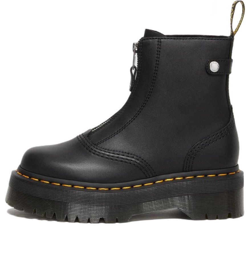 (WMNS) Dr. Martens Jetta Platform Boots 'Black' 27656001