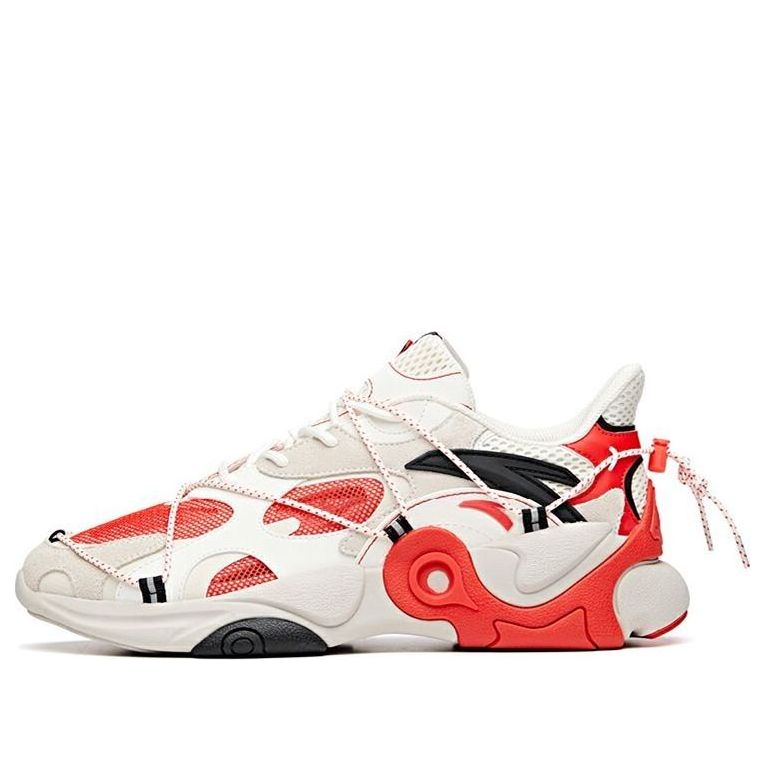 ANTA Split Low 'White Red Black' 912028850-3
