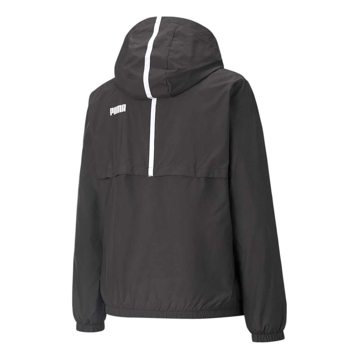 (WMNS) PUMA Essential Solid Windbreaker Jacket 'Black' 847494-01