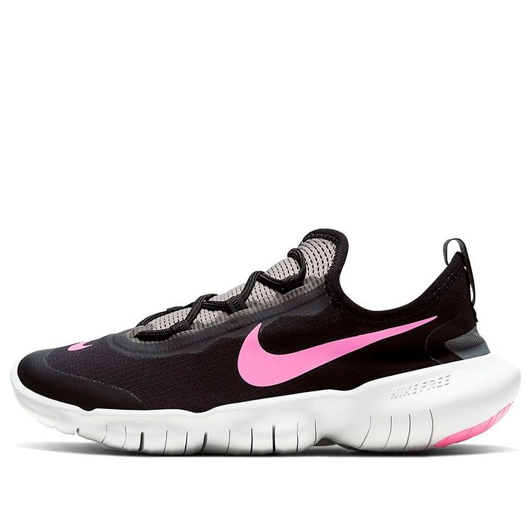 (GS) Nike Free RN 50 'Black White Pink' CJ2079-001