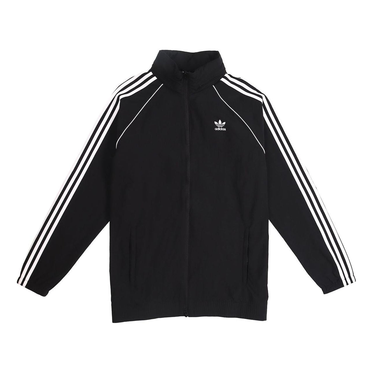 adidas originals SST Winbreaker Black logo CW1309