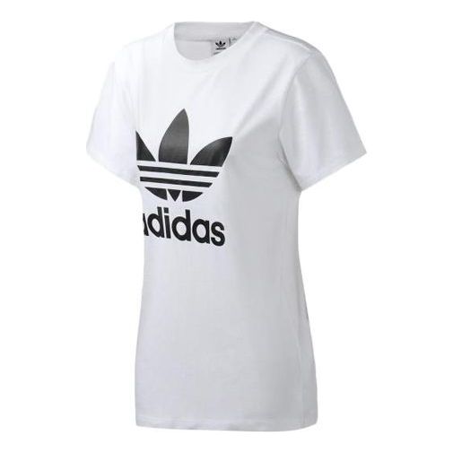 (WMNS) adidas originals Sports Short Sleeve White DX2322
