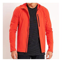 Men's Under Armour Running Sports hooded Quick Dry waterproof Jacket Orange 1318013-890
