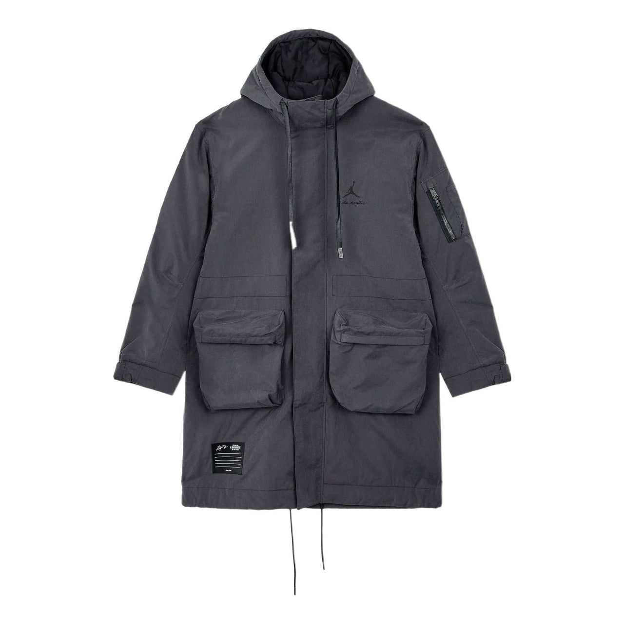 Air Jordan x A Ma Maniere Parka Coat 'Black Medium Ash' DJ9756-010