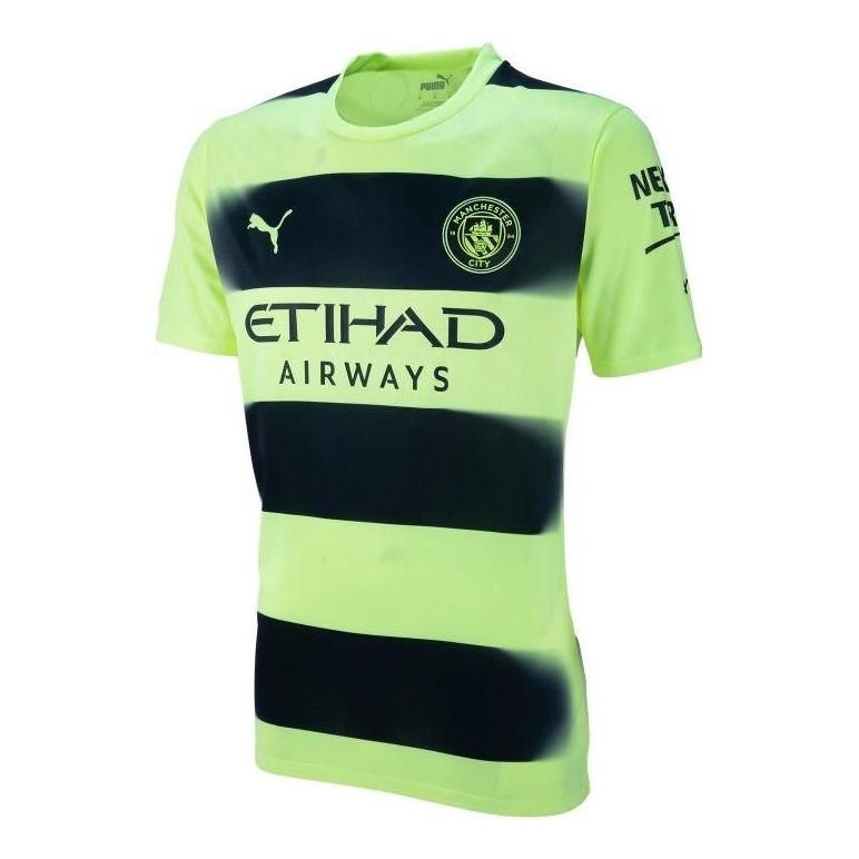 PUMA Manchester City F.C. Third 22/23 Replica Football Jersey 'Green' 765734-03