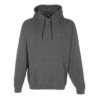 Converse Loose Fit Sneaker Patch Hoodie 'Black Grey' 10025537-A01