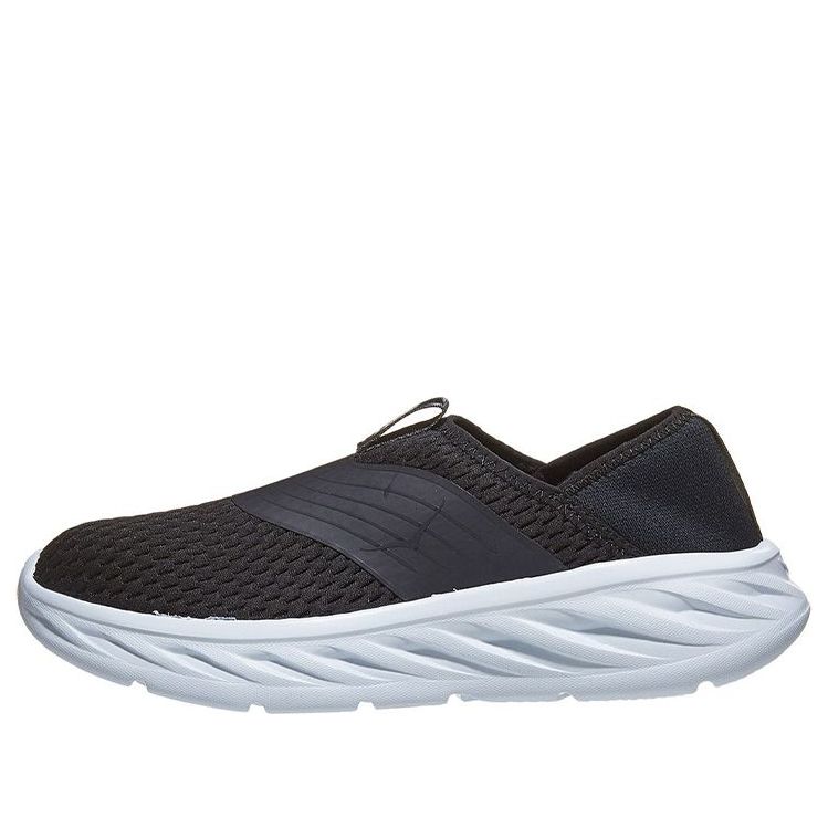 (WMNS) HOKA ONE ONE ORA Recovery Shoe 'Black Phantom' 1099678-BPHN
