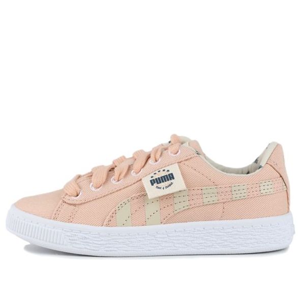 (PS) PUMA Basket Canvas Little 'TIme 4 Change - Pink Sand' 371756-01
