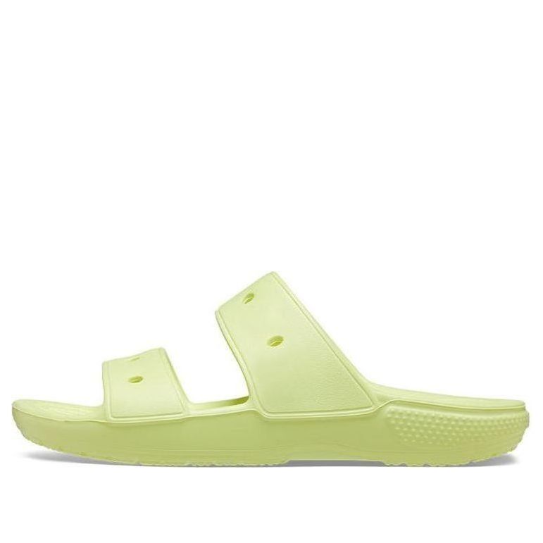 Crocs Classic Clog Cozy Unisex Yellow Slippers 206761-75U