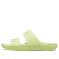 Crocs Classic Clog Cozy Unisex Yellow Slippers 206761-75U